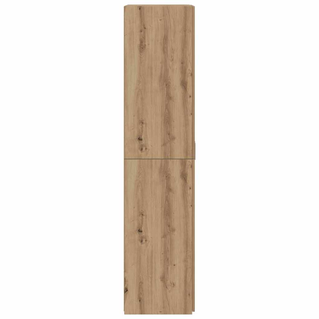 vidaXL Highboard Artisan Oak 40x42.5x185 εκ. από κατασκευασμένο ξύλο