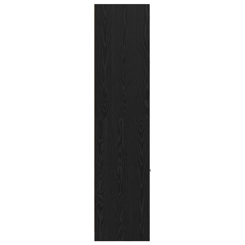 vidaXL Φαρμακοποιϊκή Ντουλάπα Μαύρη δρυς 30 x 41 x 174.5 εκ.