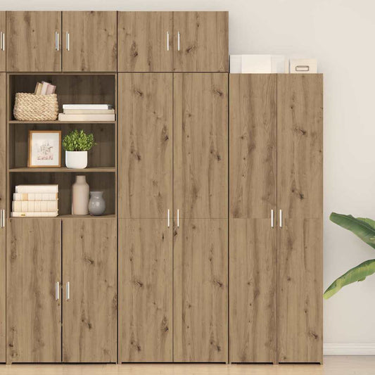 vidaXL Ντουλάπι αποθήκευσης 3 pcs Artisan Oak