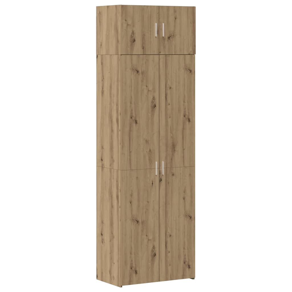 vidaXL Ντουλάπι αποθήκευσης 3 pcs Artisan Oak