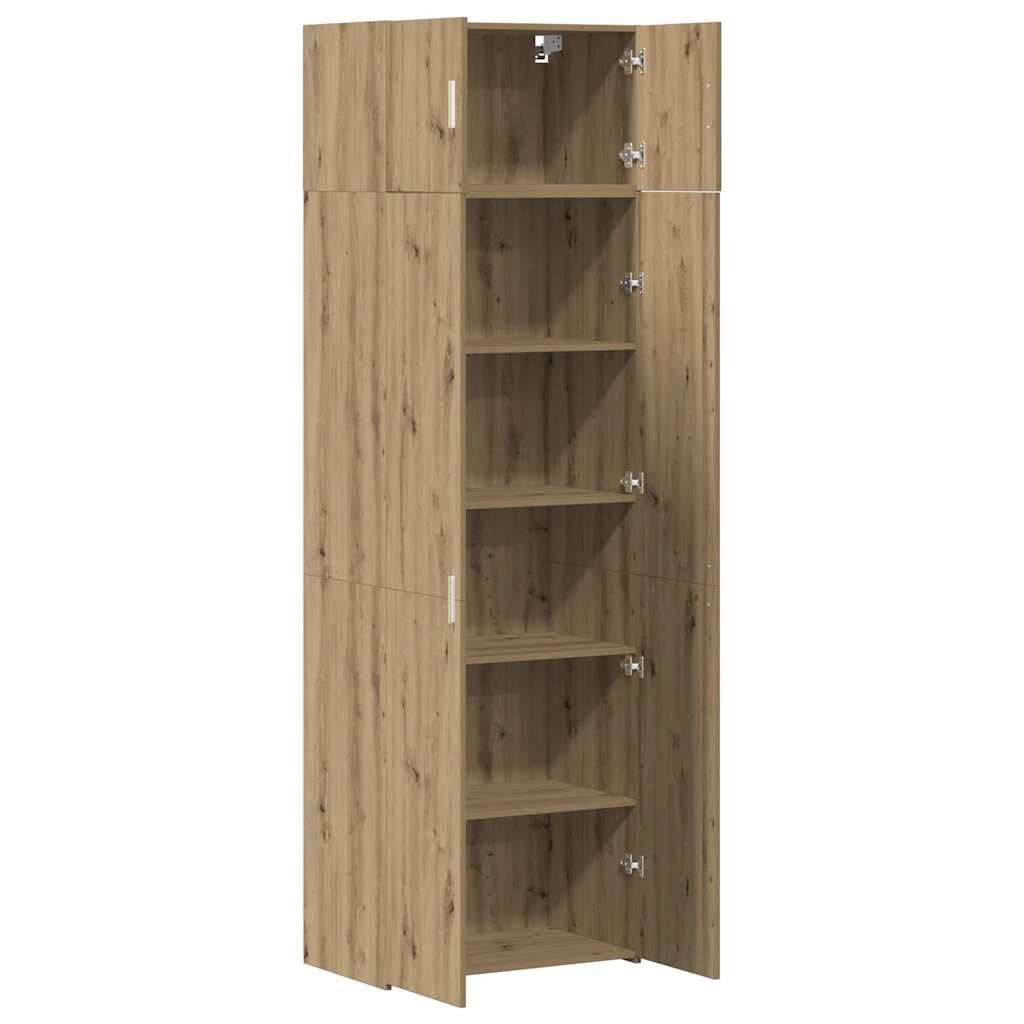 vidaXL Ντουλάπι αποθήκευσης 3 pcs Artisan Oak