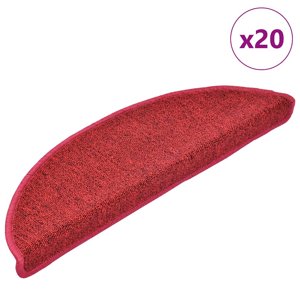 vidaXL Αυτοκόλλητα Ματ Σκαλοπατιών 20 τεμ. 56 x 17 x 3 cm Non-Slip