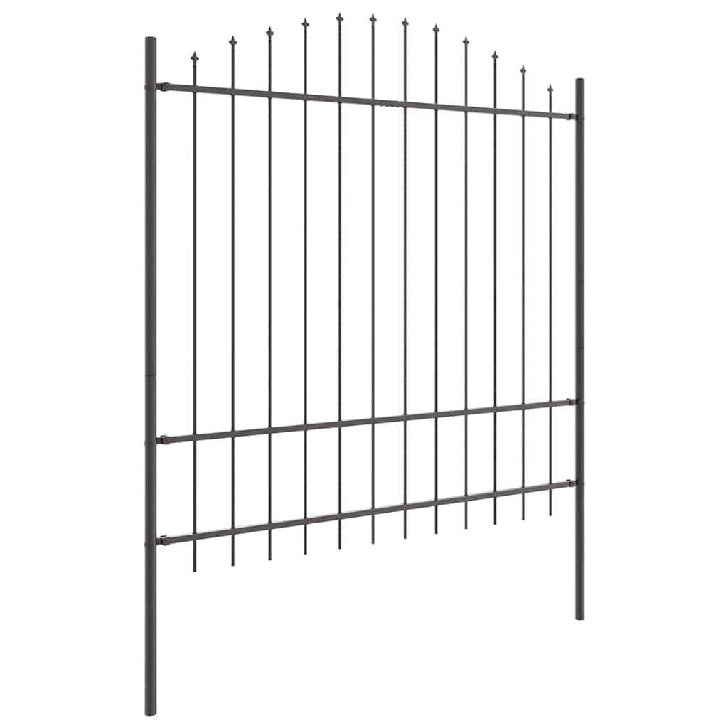 vidaXL Φράχτης Κήπου WOERDEN 4 τμχ. 170 x 215 cm Γκρι