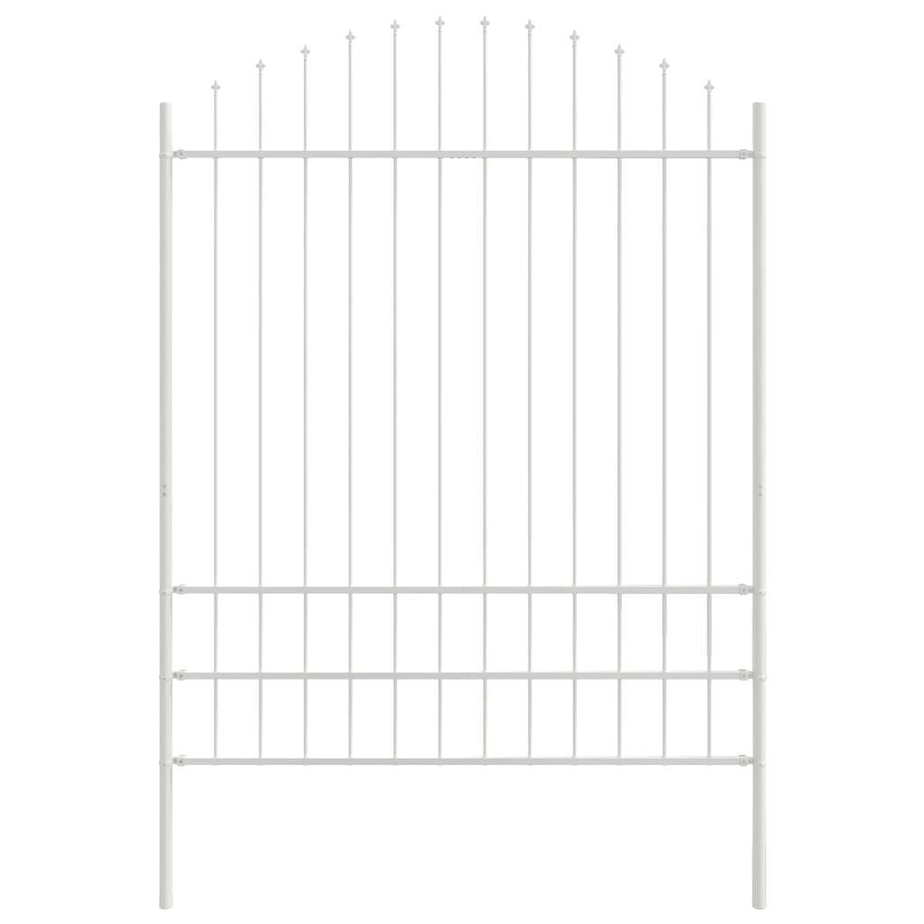 vidaXL Φράχτης Κήπου Λευκό 510 x 200 εκ.