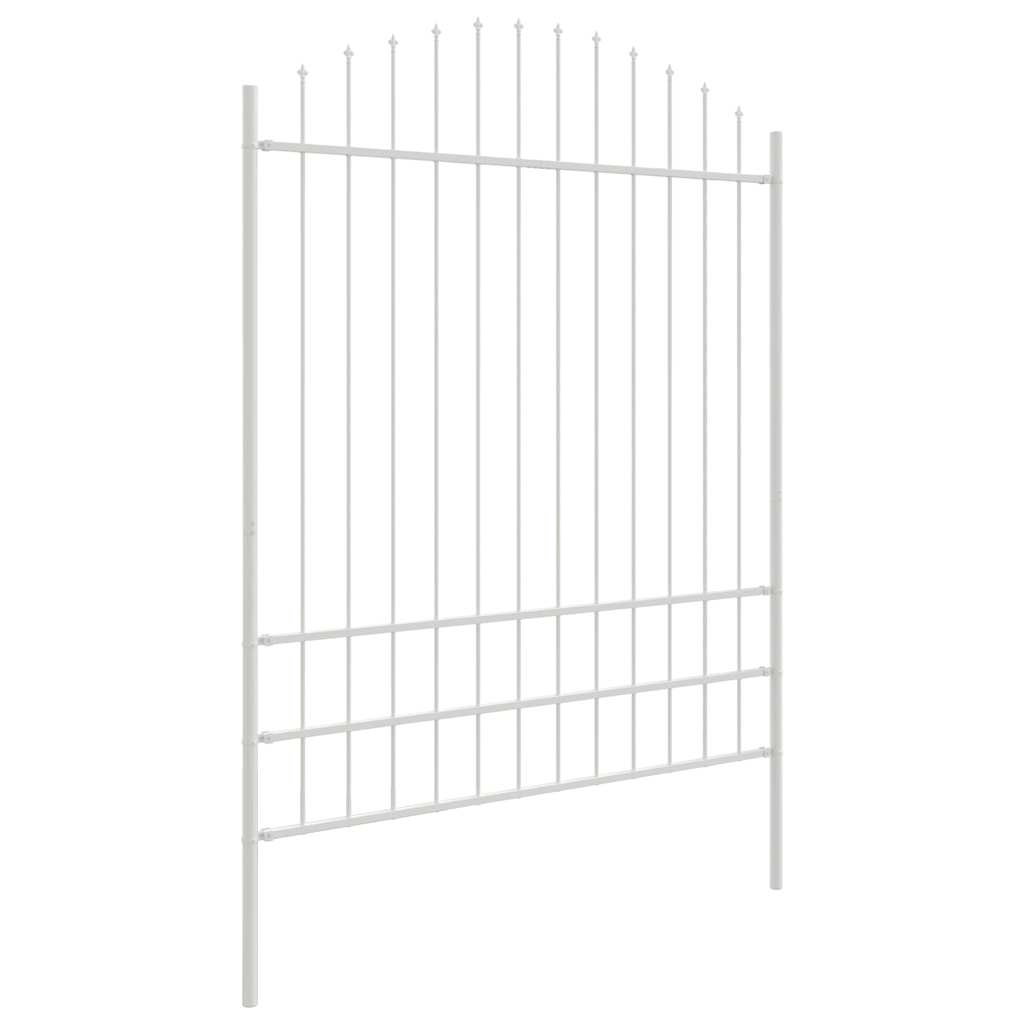 vidaXL Φράχτης Κήπου WOERDEN 5 τμχ. 170 x 225 cm Λευκό