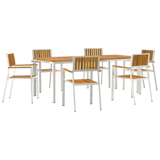 vidaXL Σετ Εξωτερικής Τραπέζης 7 pcs