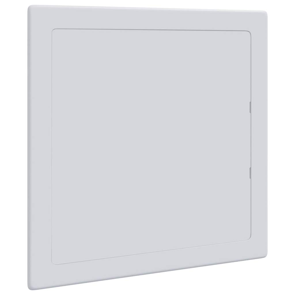 vidaXL Panels Πρόσβασης 2 τεμ Λευκό κρεβάτι col.γκρι, ανθρακούχο + οροφή ανθρακούχο, ndark ασημί σωλήνας ως δείγμα και σύνδεσμος ABS Πλαστικό