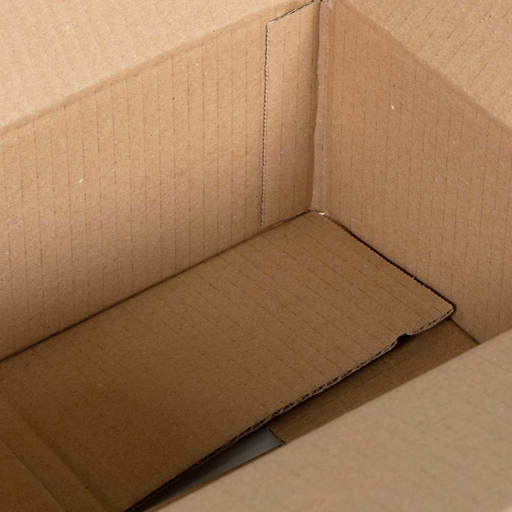 vidaXL Πτυσσόμενο Κουτί 50 pcs Φυσικό 25 x 17,5 x 10 εκ. Χαρτόνι
