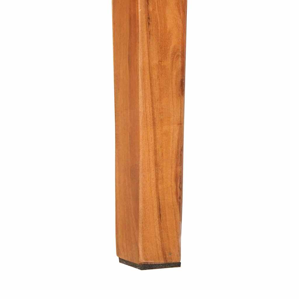 vidaXL Τραπέζι κονσόλας Καφέ 110 x 30 x 80 εκ Στερεό Ξύλο Ακακίας
