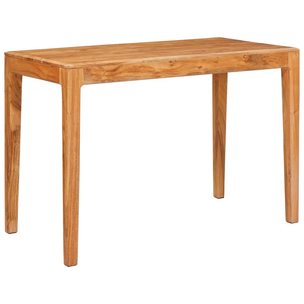 vidaXL Τραπεζαρία Καφέ 110 x 55 x 76 cm Στερεό Ξύλο Ακακίας