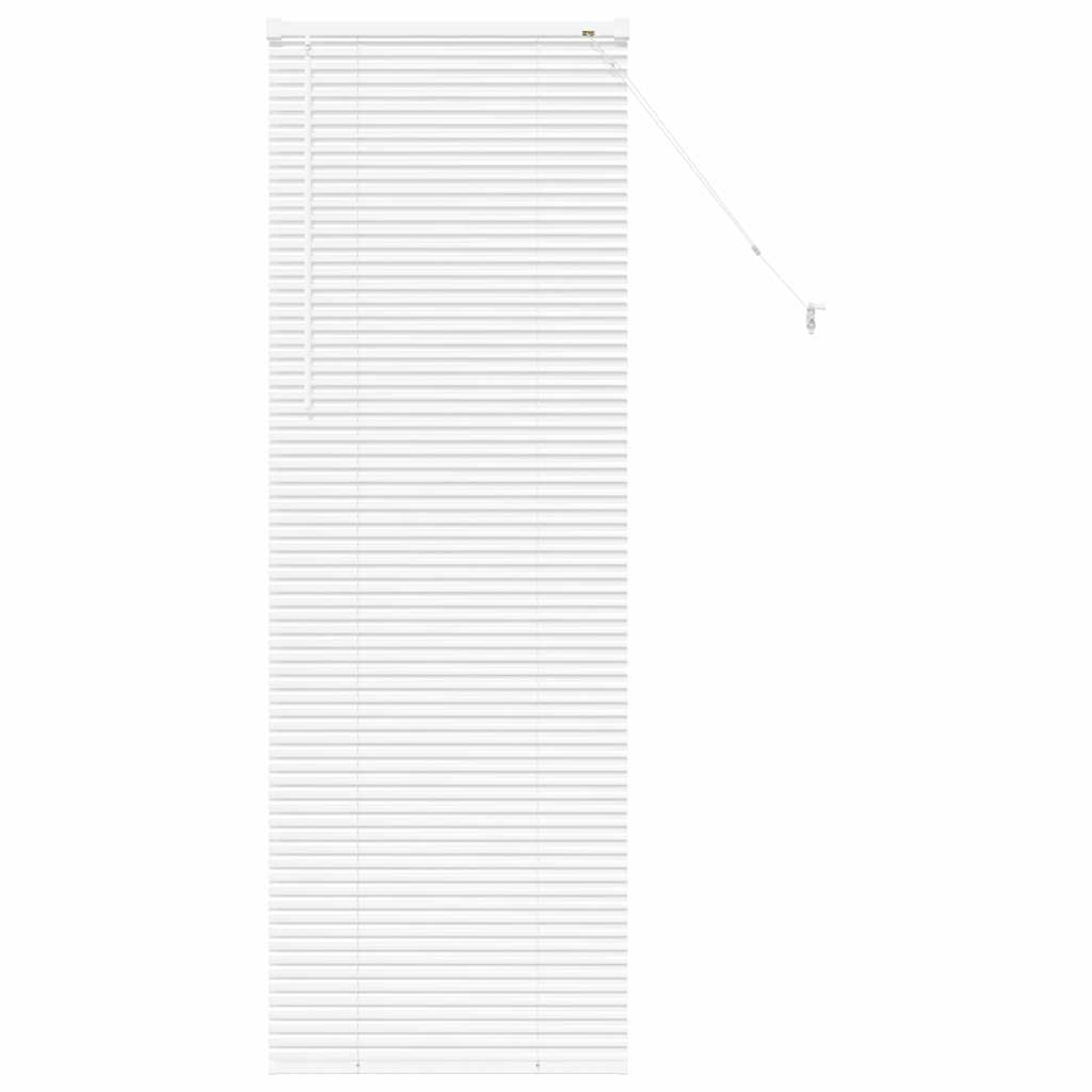 vidaXL Βενετσιάνικες Ρόδες Λευκό 175 x 55 εκ Αλουμίνιο