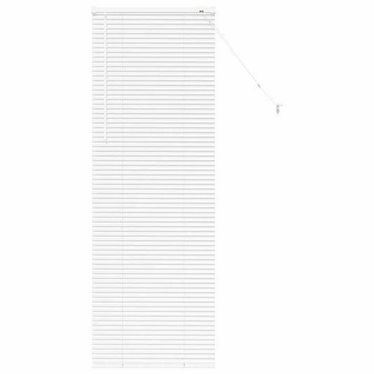 vidaXL Βενετσιάνικες Ρόδες Λευκό 175 x 65 εκ Αλουμίνιο
