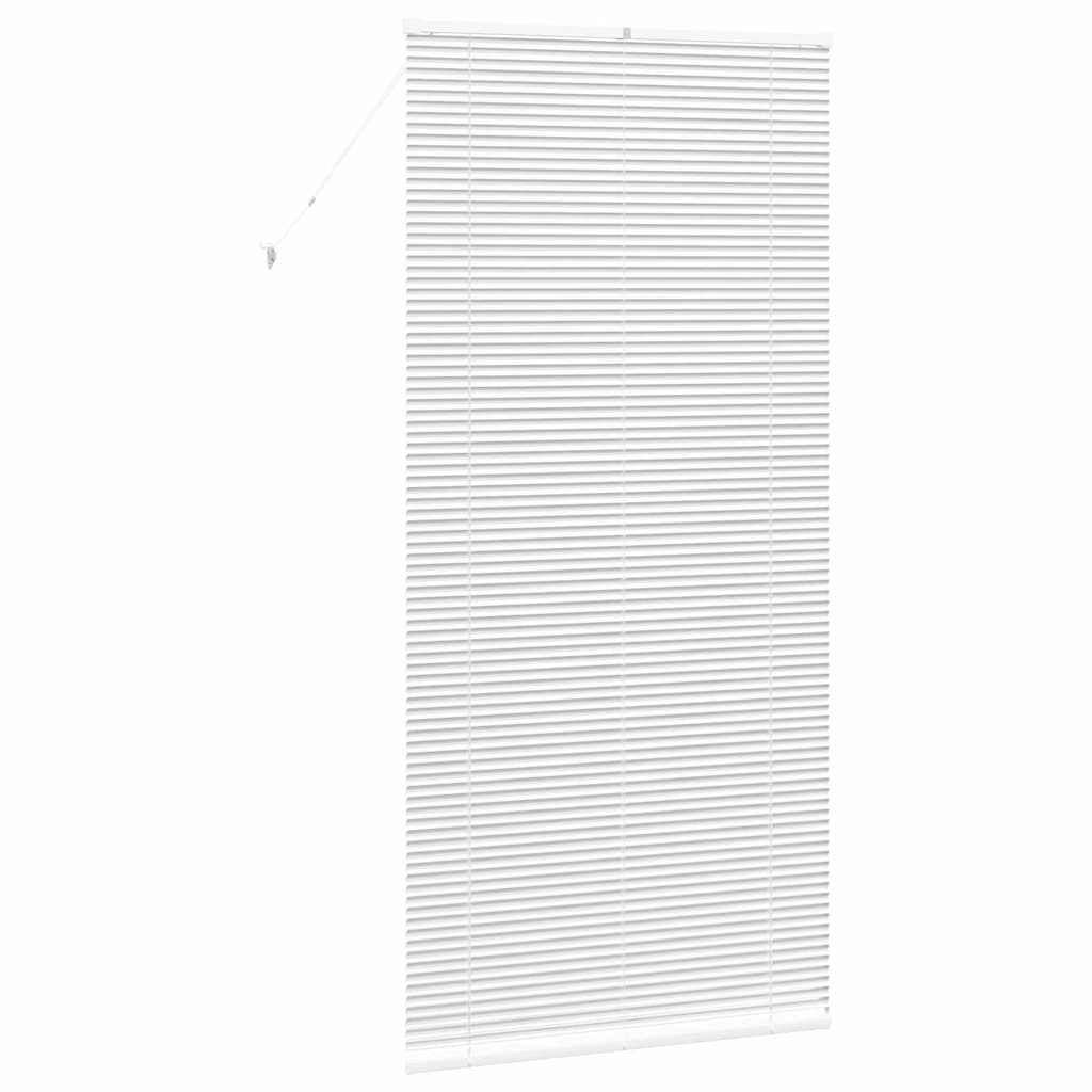 vidaXL Βενετσιάνικες Ρόδες Λευκό 220 x 100 cm Αλουμίνιο