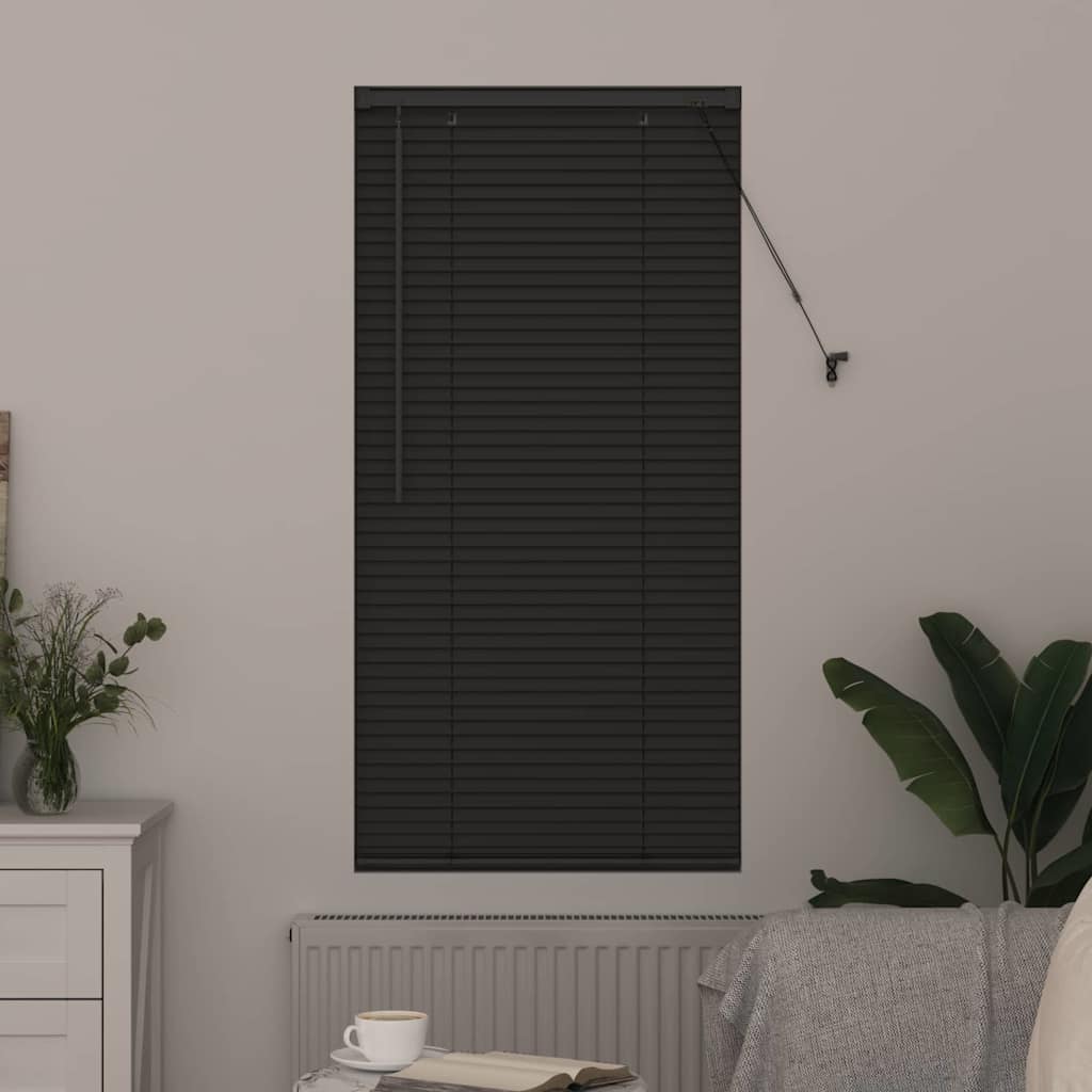 vidaXL Βενετσιάνικες Ρόδες Σκούρο Γκρι 130 x 65 εκ Αλουμίνιο