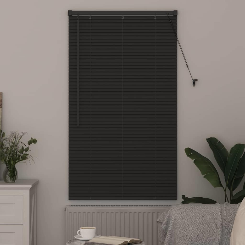 vidaXL Βενετσιάνικες Ρόδες Σκούρο Γκρι 130 x 70 εκ Αλουμίνιο
