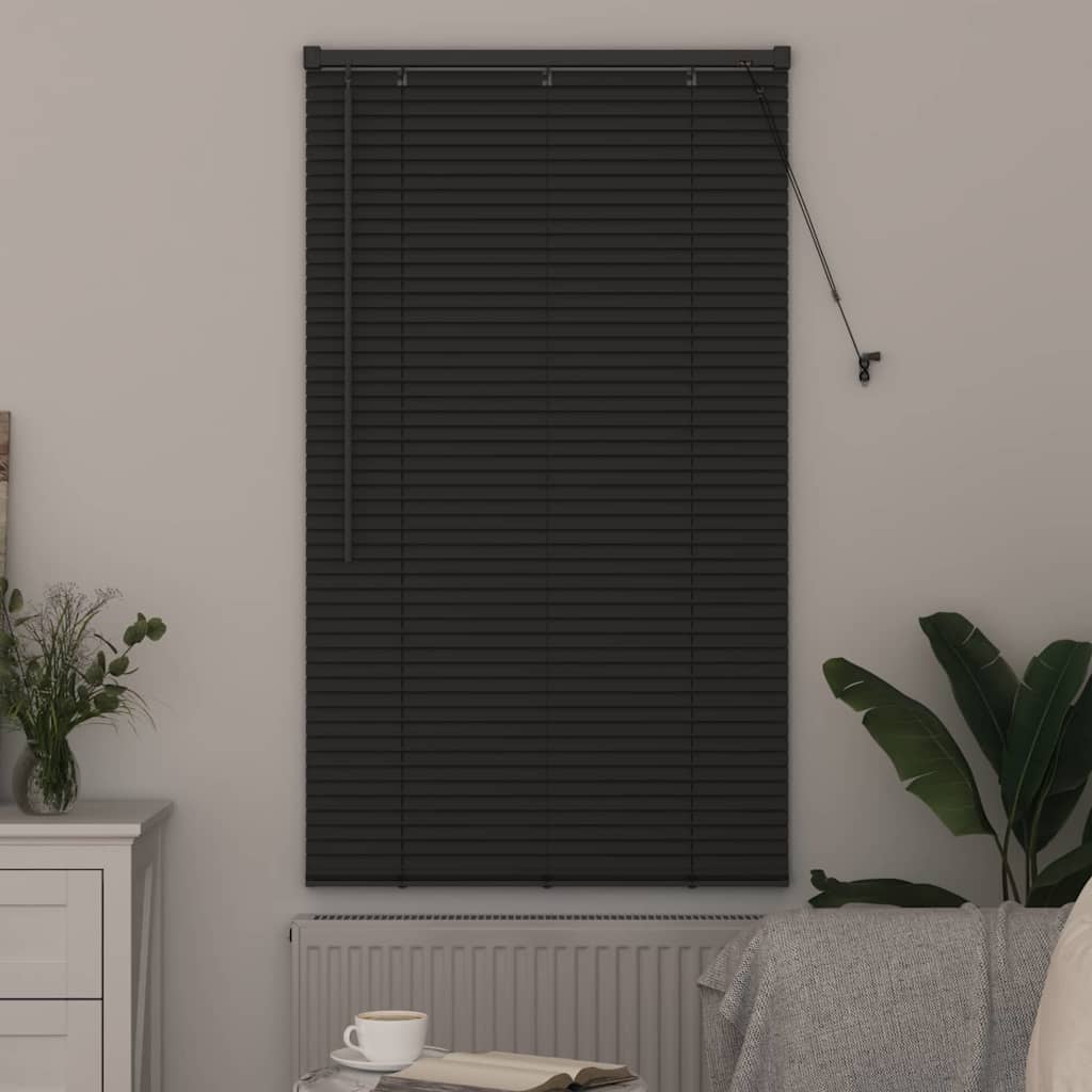vidaXL Βενετσιάνικες Ρόδες Σκούρο Γκρι 175 x 80 εκ Αλουμίνιο