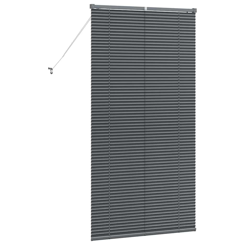 vidaXL Βενετσιάνικες Ρόδες Σκούρο Γκρι 175 x 95 εκ Αλουμίνιο