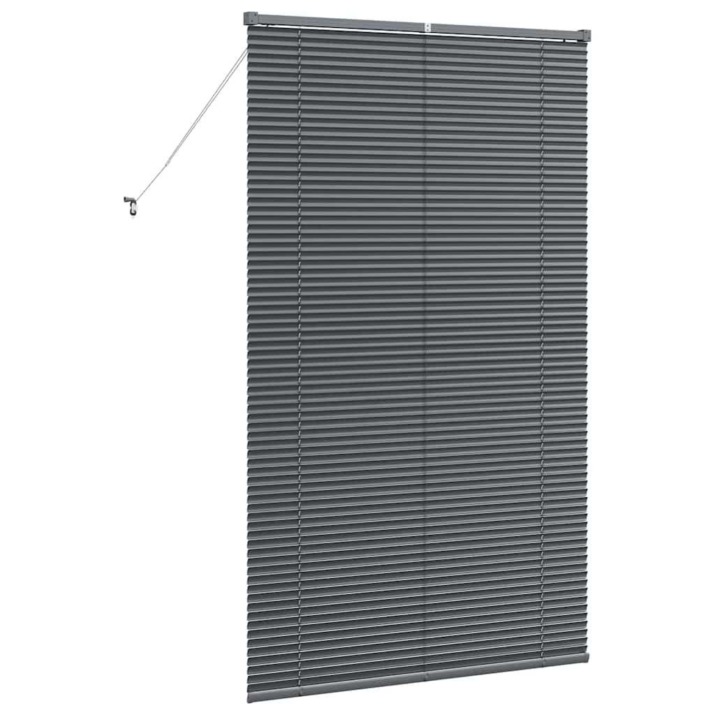vidaXL Βενετσιάνικες Ρόδες Σκούρο Γκρι 175 x 105 εκ Αλουμίνιο
