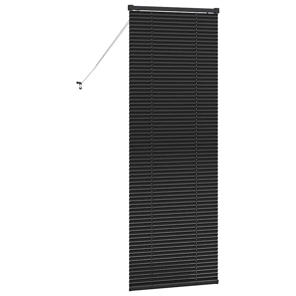 vidaXL Βενετσιάνικες Ρόδες Μαύρο 175 x 55 εκ Αλουμίνιο