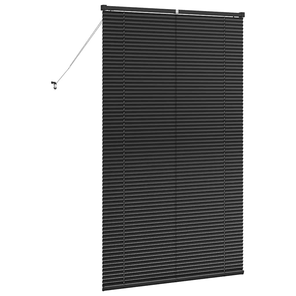 vidaXL Βενετσιάνικες Ρόδες Μαύρο 175 x 105 εκ Αλουμίνιο