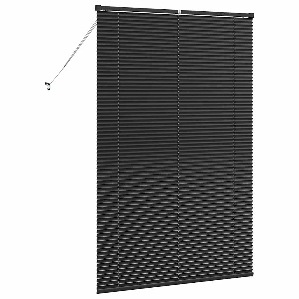 vidaXL Βενετσιάνικες Ρόδες Μαύρο 175 x 115 εκ Αλουμίνιο