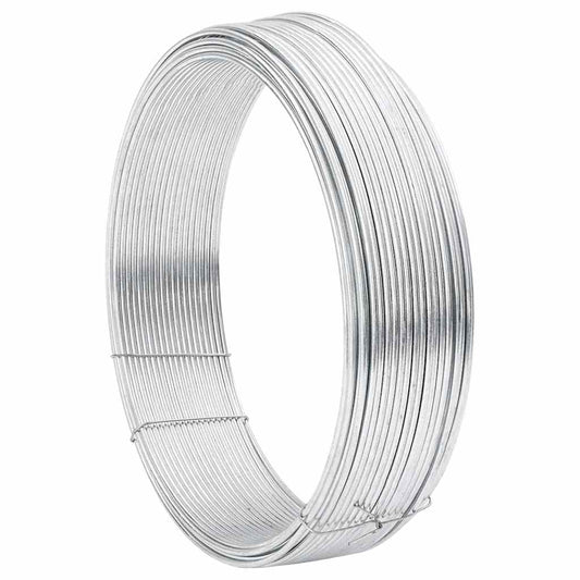 vidaXL Σχοινί Περιφράξεως Ασημί 80 m