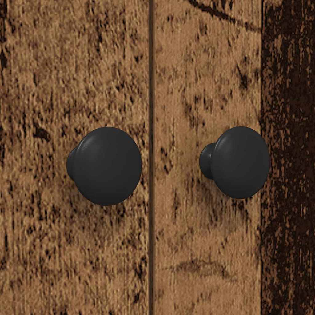 vidaXL Ντουλάπι πλυντηρίου Παλαιό ξύλο 68 x 48.5 x 194 εκ