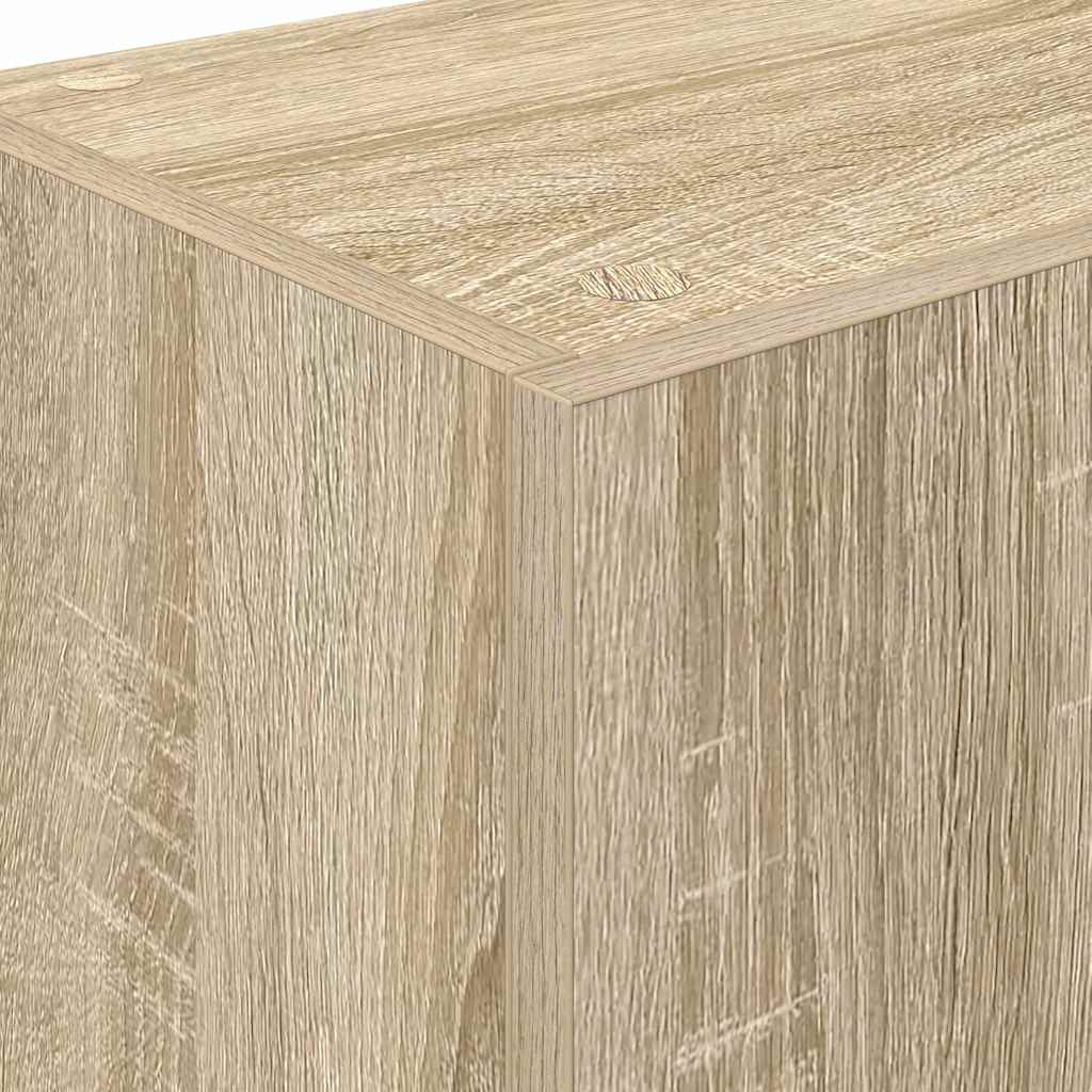 vidaXL Ντουλάπα Κουζίνας Μπεζ 35 x 50 x 180 εκ. Επεξεργασμένο ξύλο
