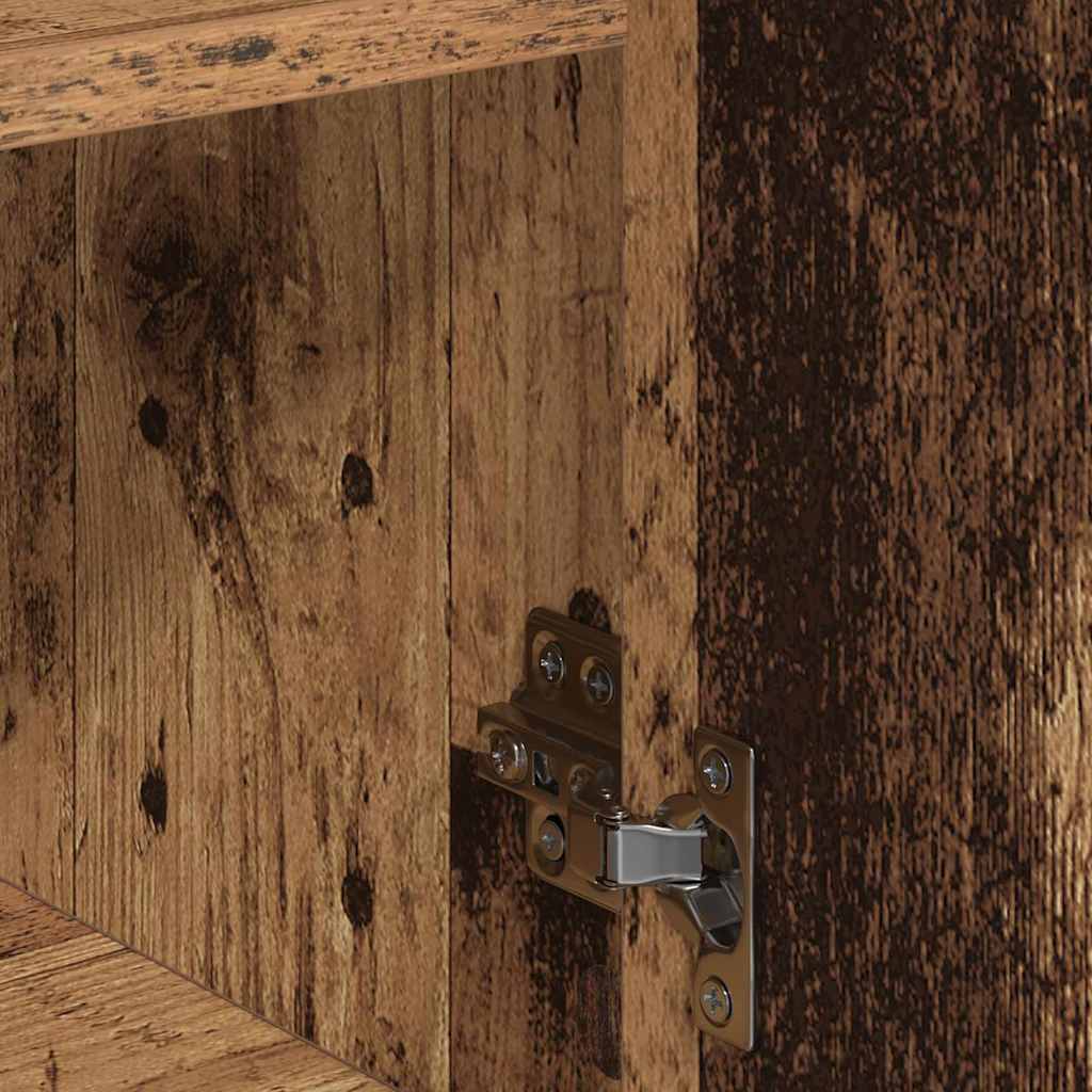 vidaXL Πλαϊνό γραφείο Παλιό ξύλο 60 x 30 x 84 εκ Επεξεργασμένο ξύλο