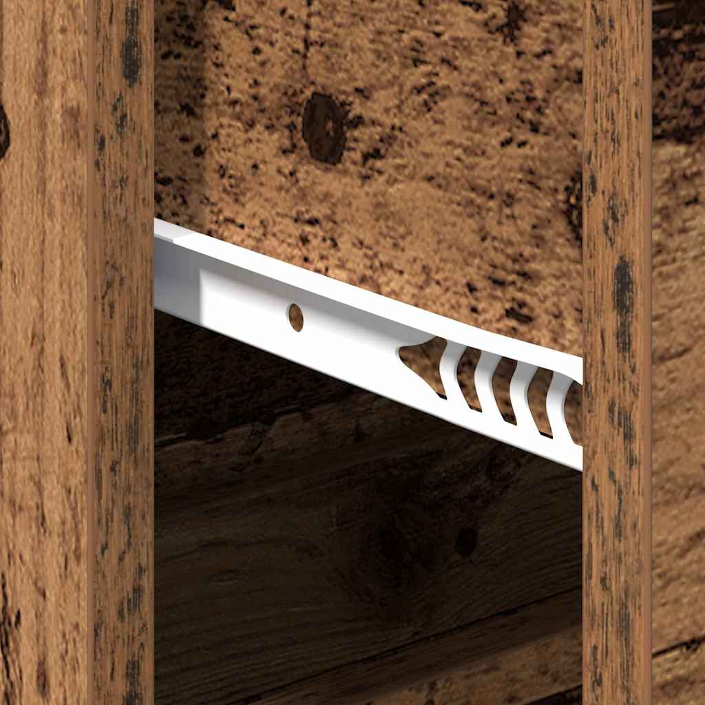 vidaXL Πλαϊνό γραφείο Παλιό ξύλο 60 x 39 x 80 εκ Επεξεργασμένο ξύλο