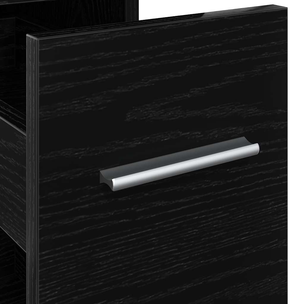 vidaXL Σετ Επίπλων Μπάνιου 22 x 44 x 61.5 εκ. Επεξεργασμένο ξύλο