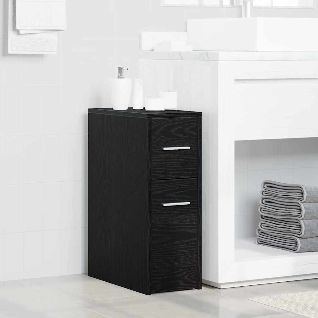 vidaXL Σετ Επίπλων Μπάνιου 22 x 44 x 61.5 εκ. Επεξεργασμένο ξύλο
