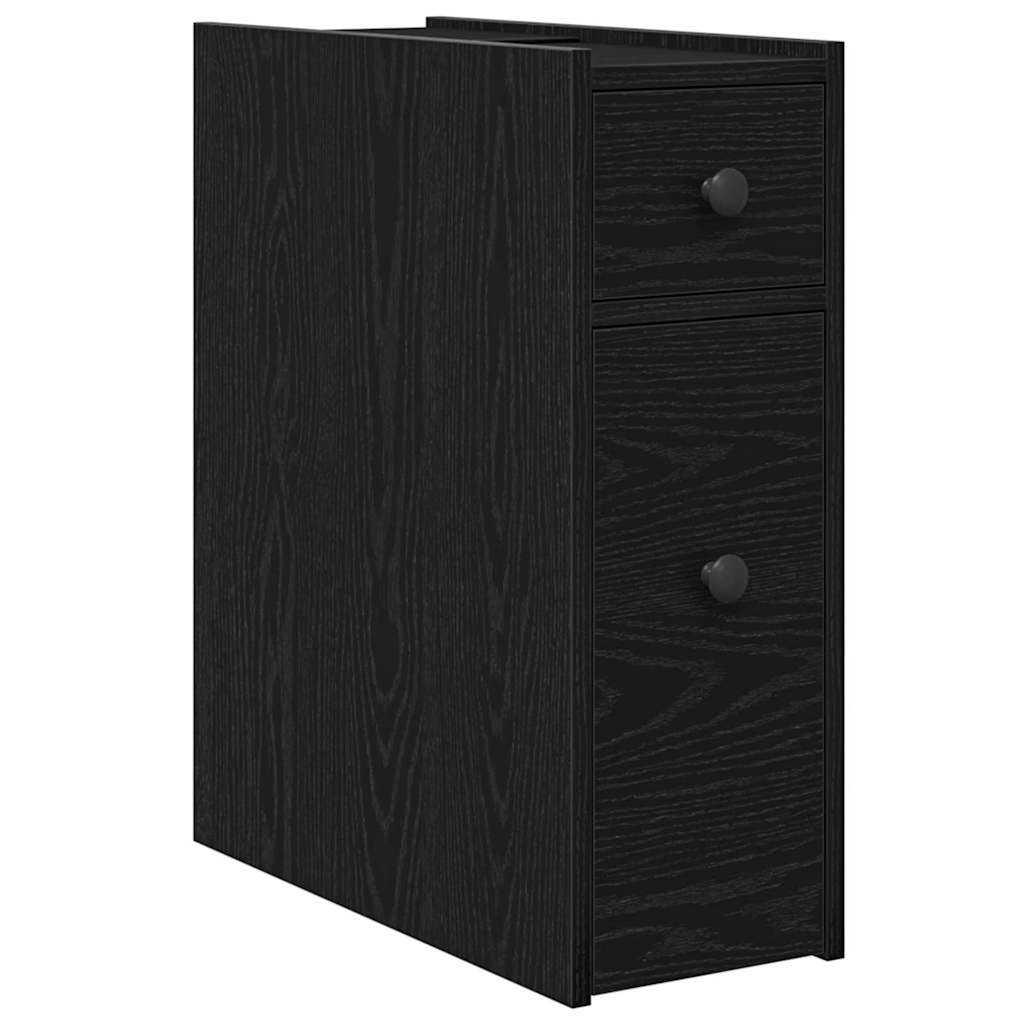 vidaXL Ντουλάπι Μπάνιου 21,5 x 50 x 60 εκ Επεξεργασμένο ξύλο