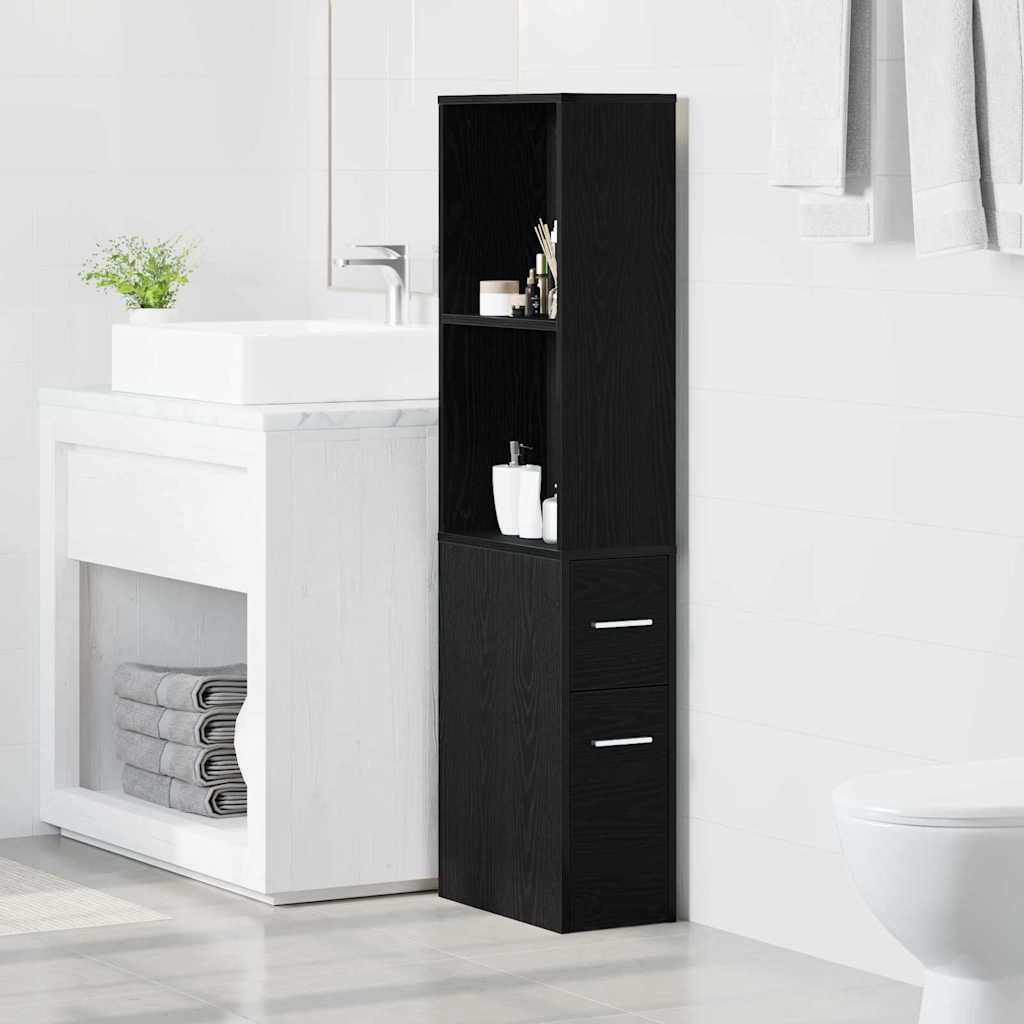 vidaXL Σετ Επίπλων Μπάνιου 22 x 41 x 135 εκ. Επεξεργασμένο ξύλο