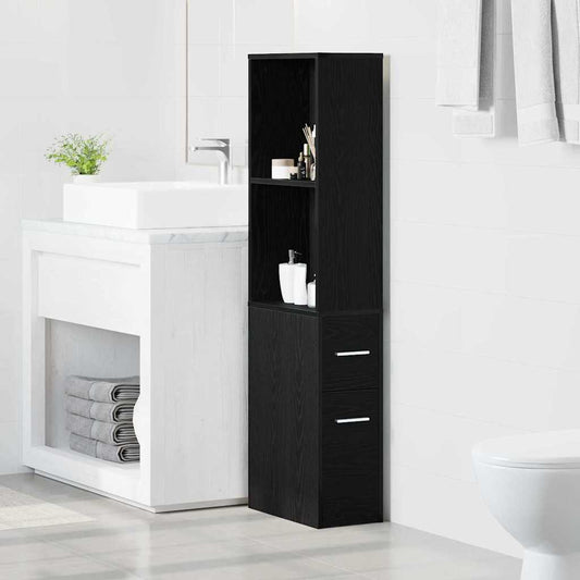 vidaXL Σετ Επίπλων Μπάνιου 22 x 41 x 135 εκ. Επεξεργασμένο ξύλο