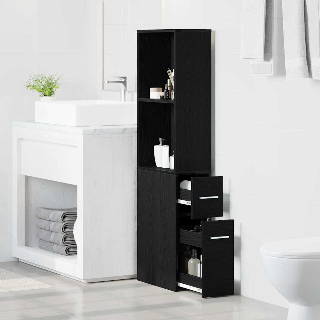 vidaXL Σετ Επίπλων Μπάνιου 22 x 41 x 135 εκ. Επεξεργασμένο ξύλο