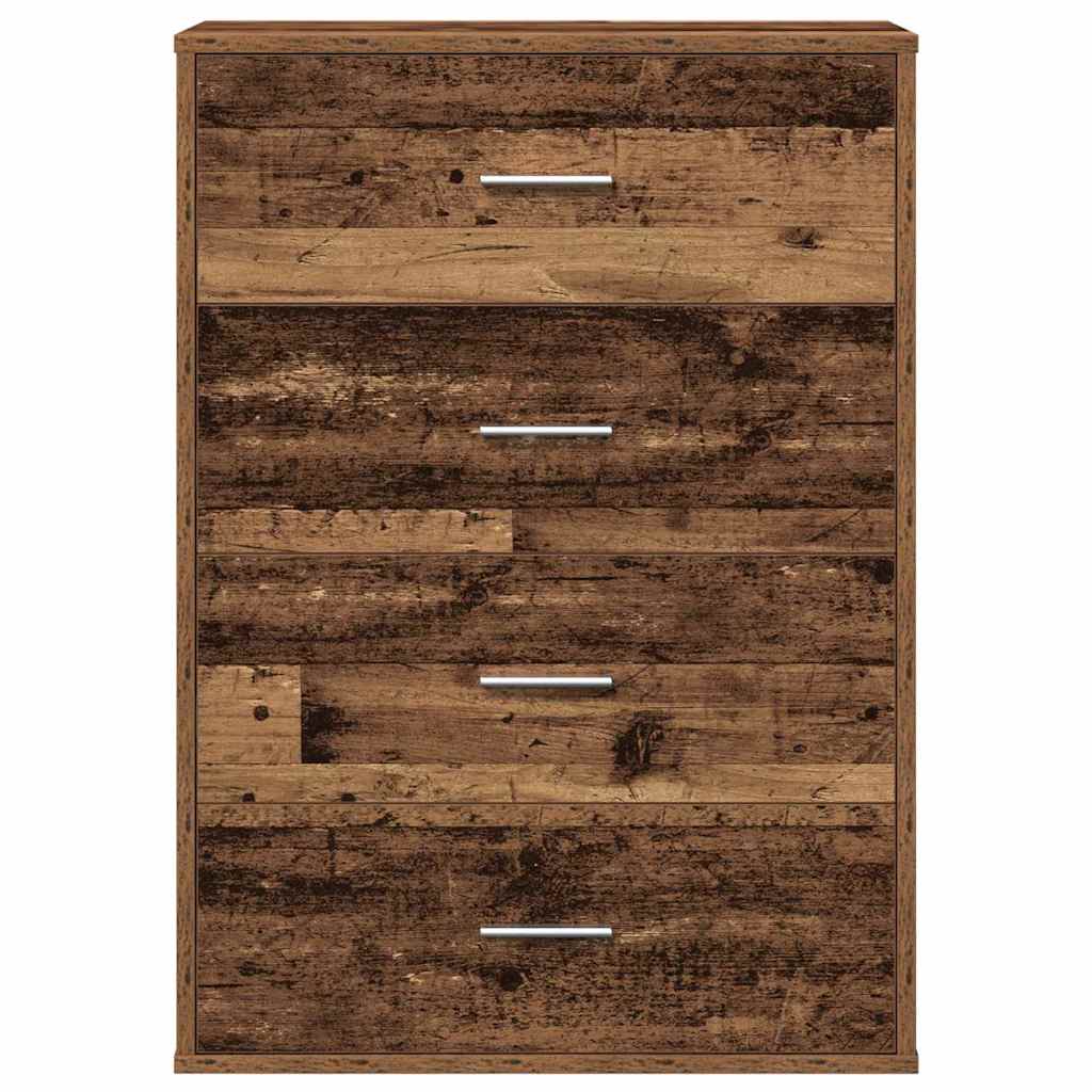 vidaXL Πλαϊνό γραφείο Παλιό ξύλο 60 x 31 x 84 εκ. Επεξεργασμένο ξύλο