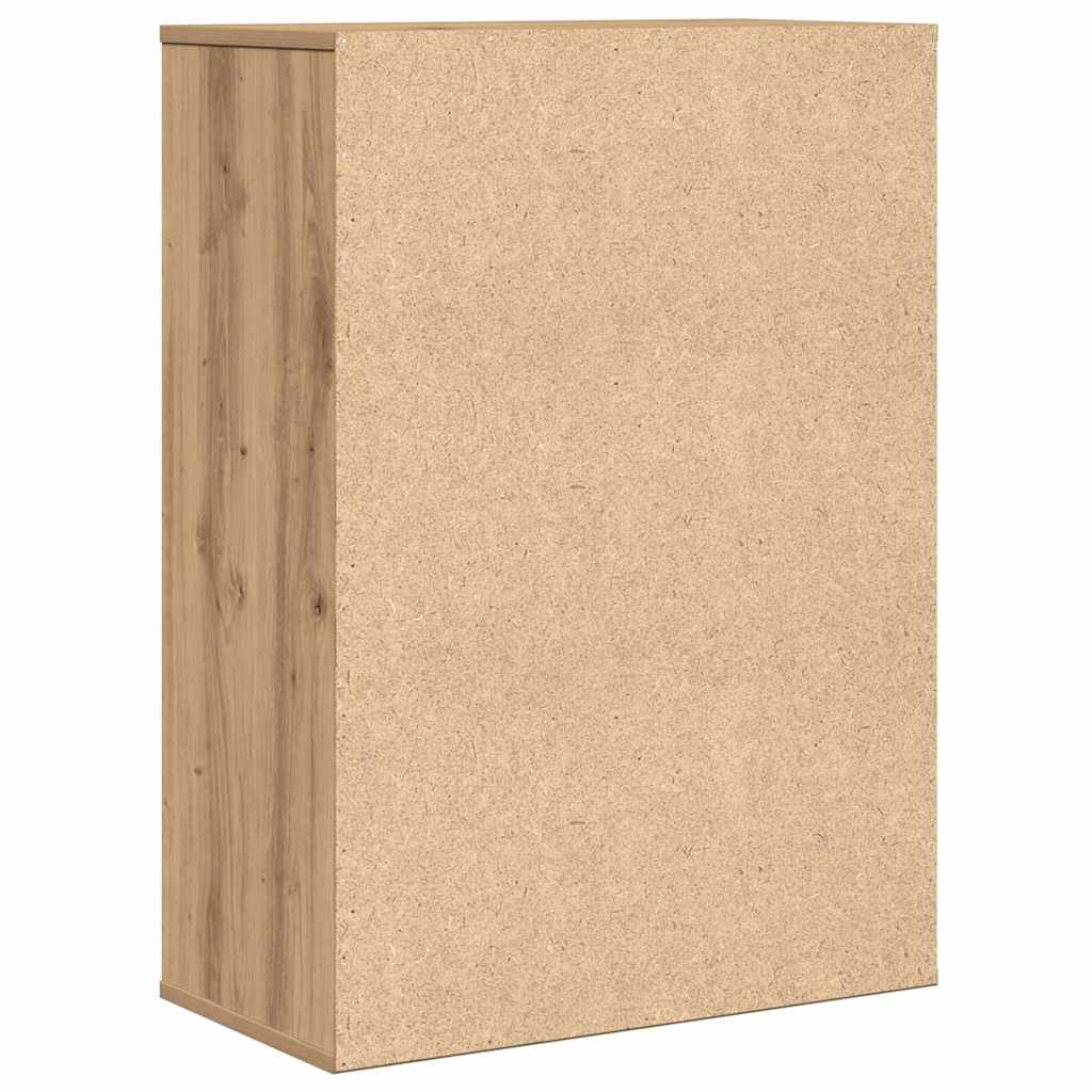 vidaXL Πλαϊνό γραφείο Artisan Oak 60 x 31 x 84 εκ. Επεξεργασμένο ξύλο