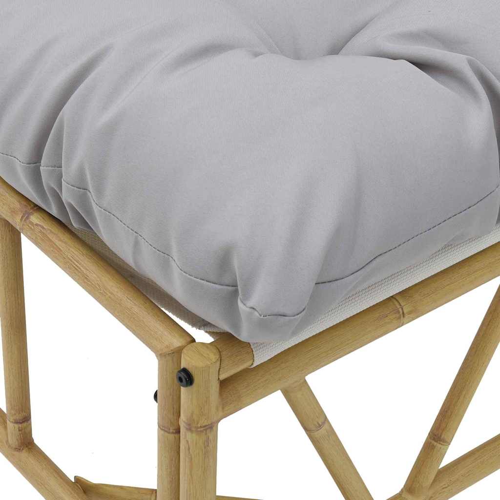 vidaXL Πάγκος Κήπου με Μαξιλάρι 110x80x71 εκ. Χάλυβας