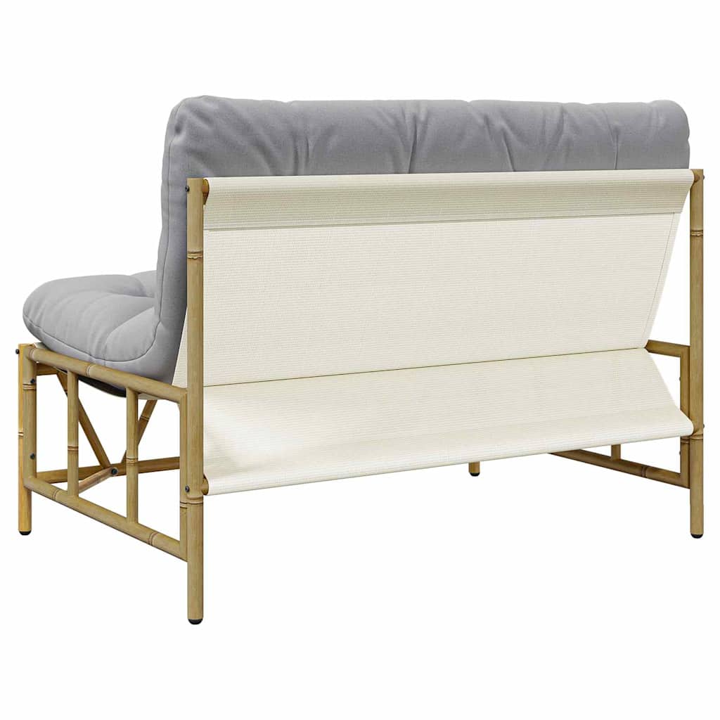 vidaXL Πάγκος Κήπου με Μαξιλάρι 110x80x71 εκ. Χάλυβας