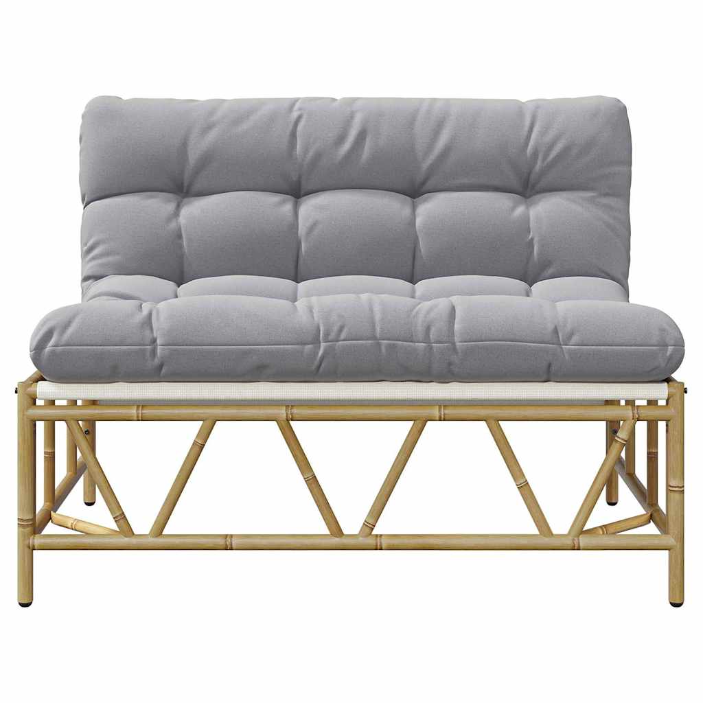 vidaXL Πάγκος Κήπου με Μαξιλάρι 110x80x71 εκ. Χάλυβας