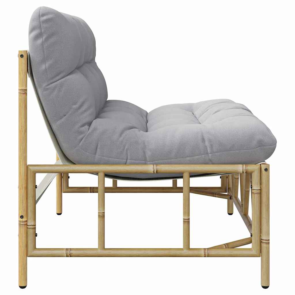 vidaXL Πάγκος Κήπου με Μαξιλάρι 110x80x71 εκ. Χάλυβας