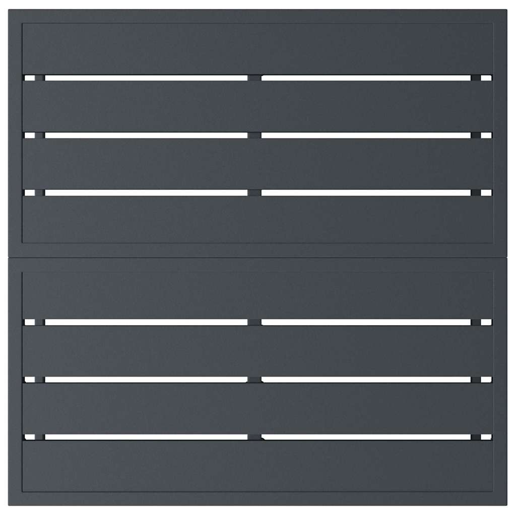 vidaXL Εξωτερικά Έπιπλα Ανθρακί Ατσάλι