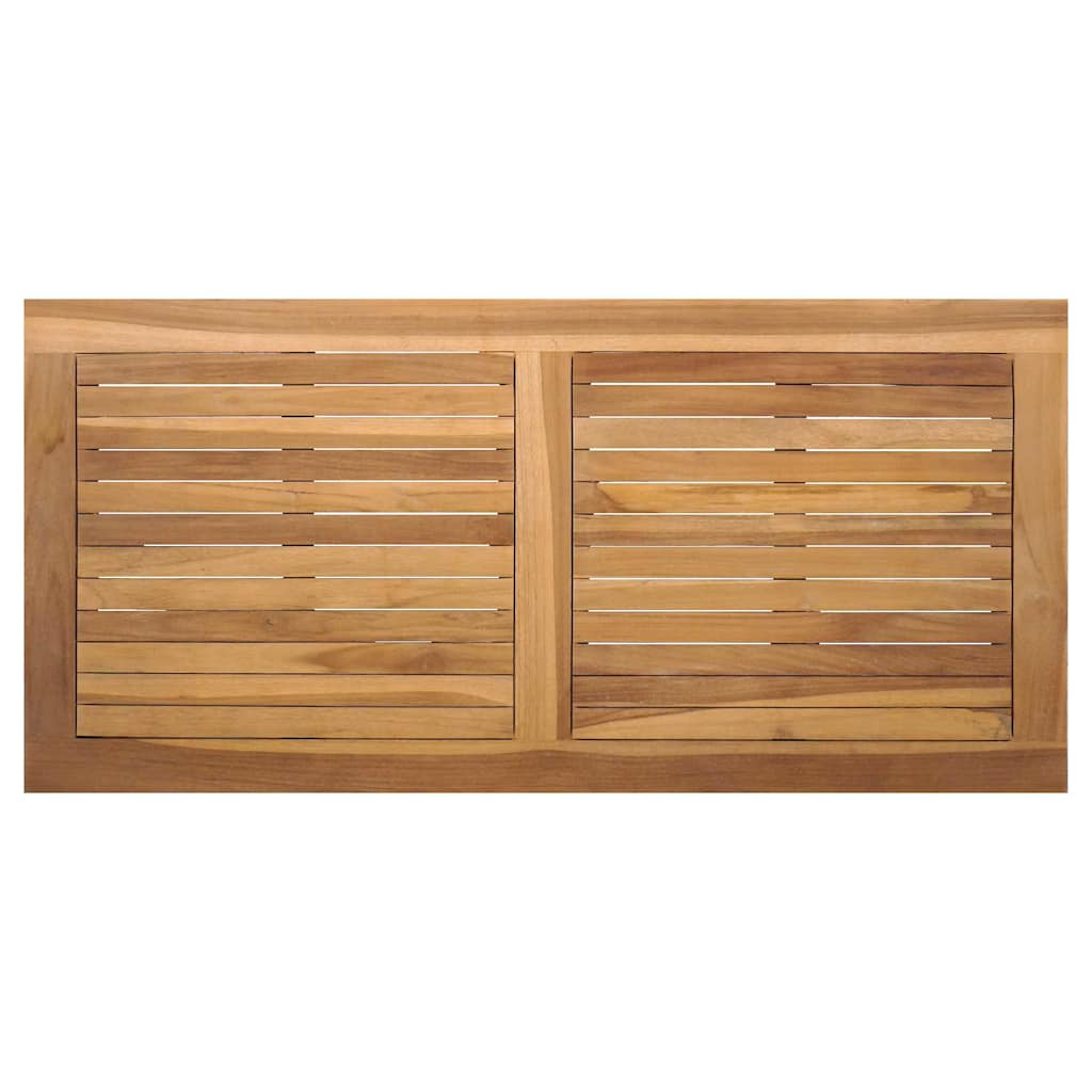 vidaXL Σετ Καναπέ Κήπου 3 pcs Φυσικό Μασίφ ξύλο teak