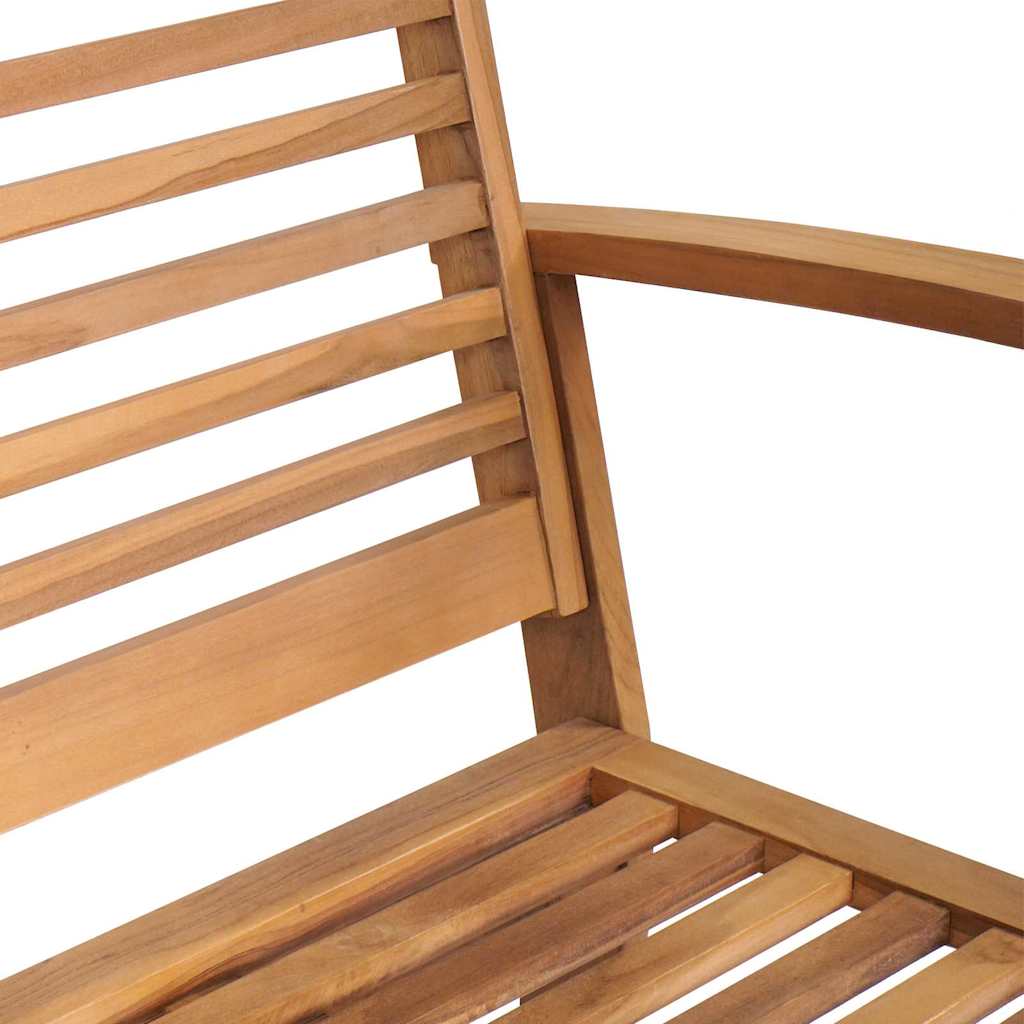 vidaXL Σετ Καναπέ Κήπου 5 pcs Φυσικό Μασίφ ξύλο teak