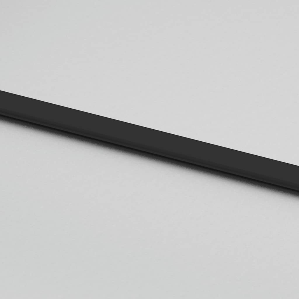 vidaXL Σετ συρόμενης πόρτας με υλικό μαύρο 102,5x205 cm