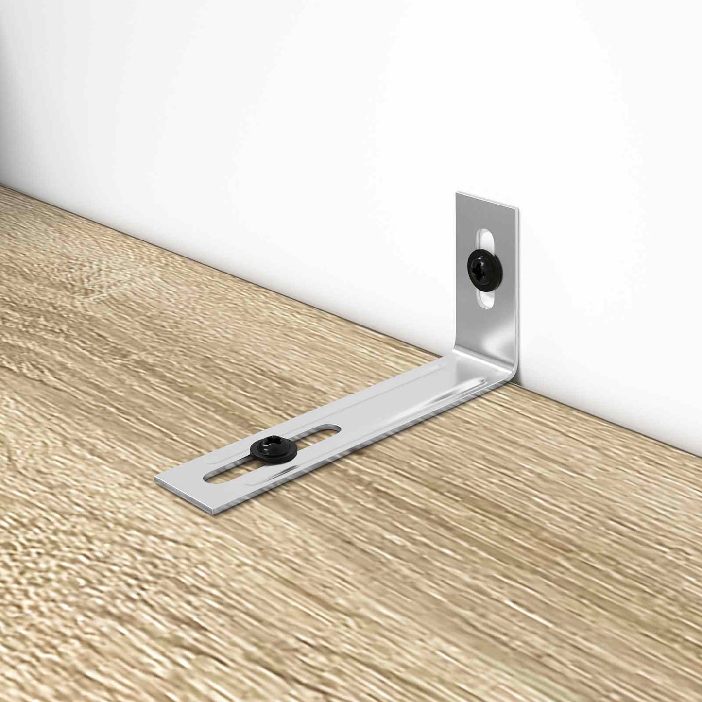 vidaXL Βραχίονας κατά της ανατροπής Μονόχρωμο 12 pcs Ασημί Σίδερο