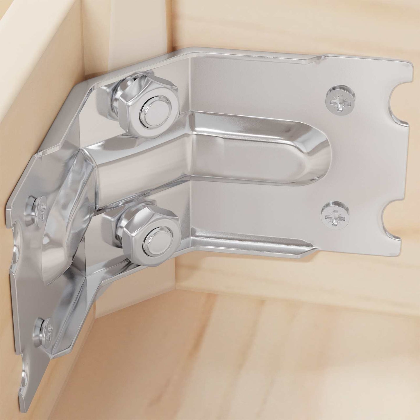 vidaXL Βραχίονας 2 pcs Επικαλυμμένο με ψευδάργυρο 106 x 55 x 1,5mm