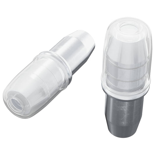 vidaXL Στήριγμα Ραφιού 2 Ασημί 7 x 16 mm Σίδερο