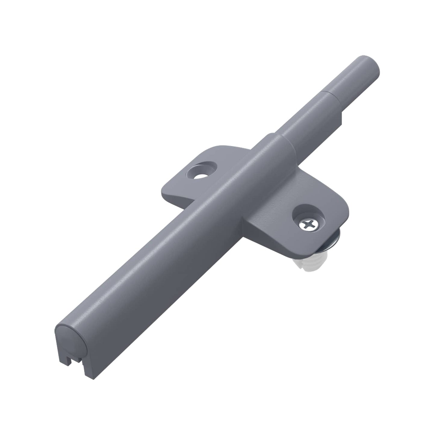 vidaXL Μαλακή κλειδαριά 12 τμχ. Γκρι 125 x 47 x 15 mm PP